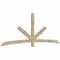 Ekena Millwork Alberta Rough Sawn Timber Gable Bracket, Douglas Fir, 108"W x 40"H x 2"D x 4"F, 9/12 Pitch GBW108X40X0204ALB00RDF - alternate 2
